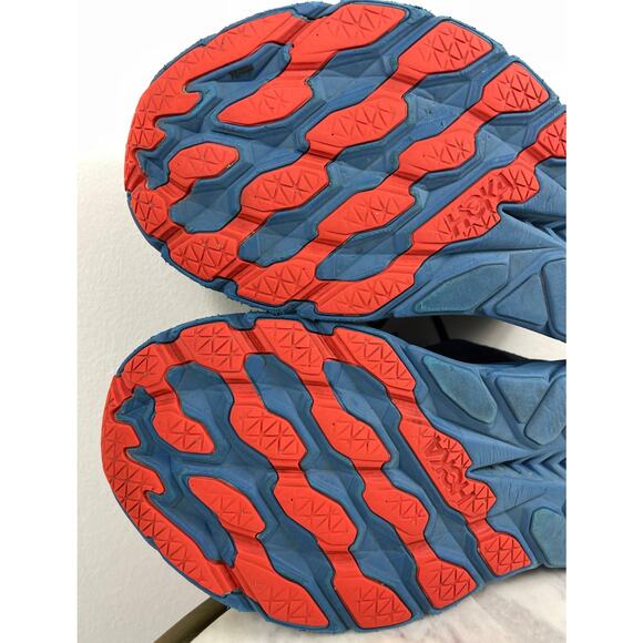 Hoka One One Clifton 8 Running Sneakers Blue Outer Space Men’s 11 D *NO INSOLES - Picture 12 of 14